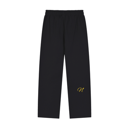 “Loved by Christ” Straight-Leg Bottoms [Black]