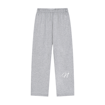 “Loved by Christ” Straight-Leg Bottoms [Grey]